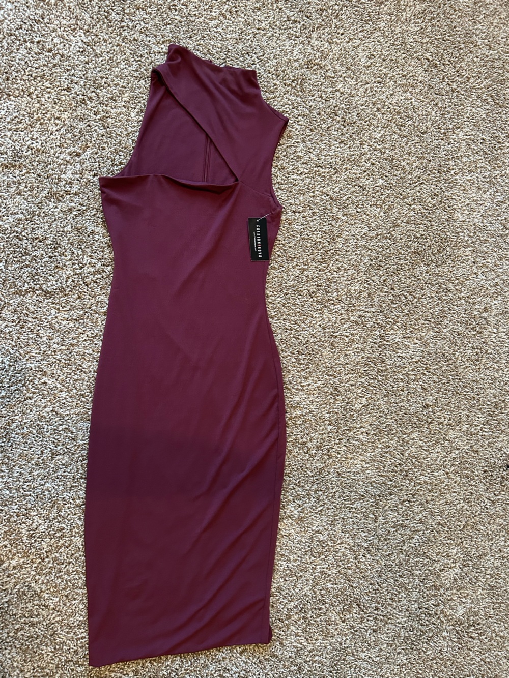 Fashion Nova Give Me All You Got Cutout Dress